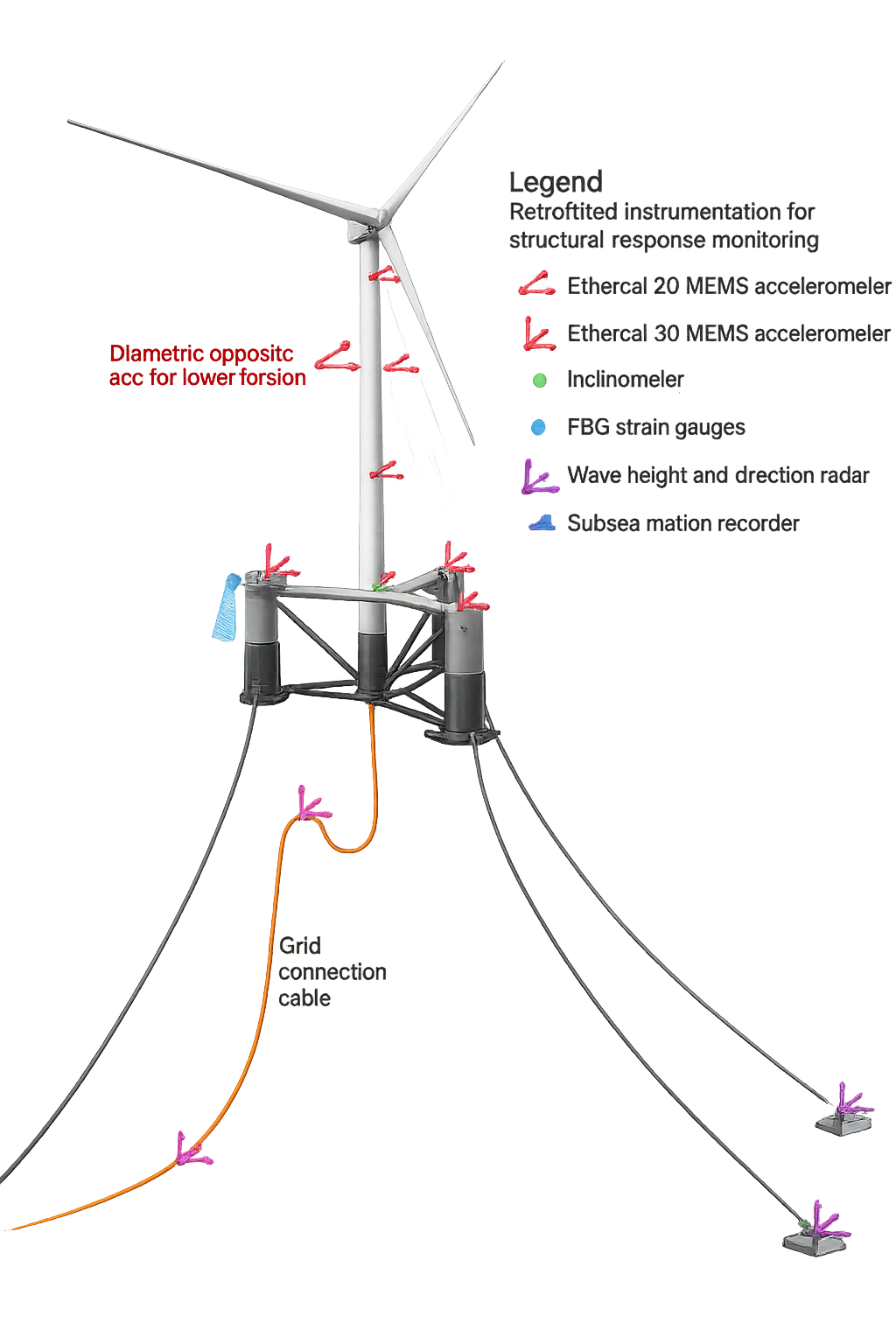 Offshore Turbine Instrumentation equipment
