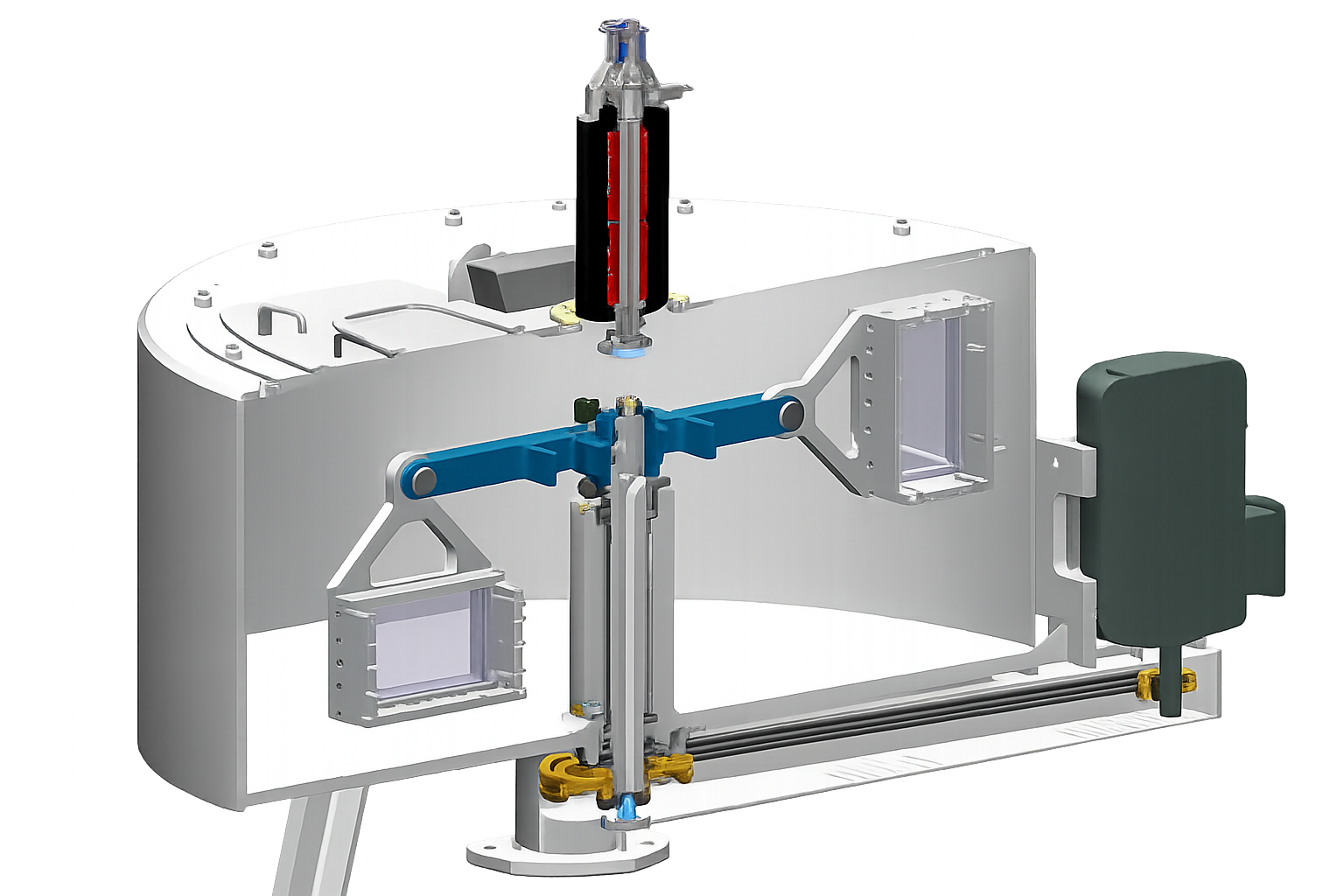 GT-6+ centrifuge with ancillaries equipment